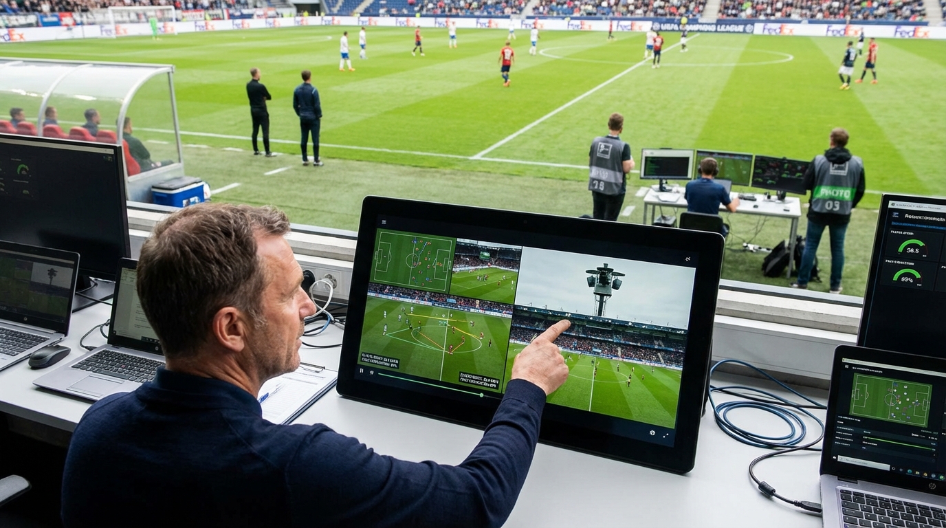 Professional coaching and performance analysis with tracking camera systems