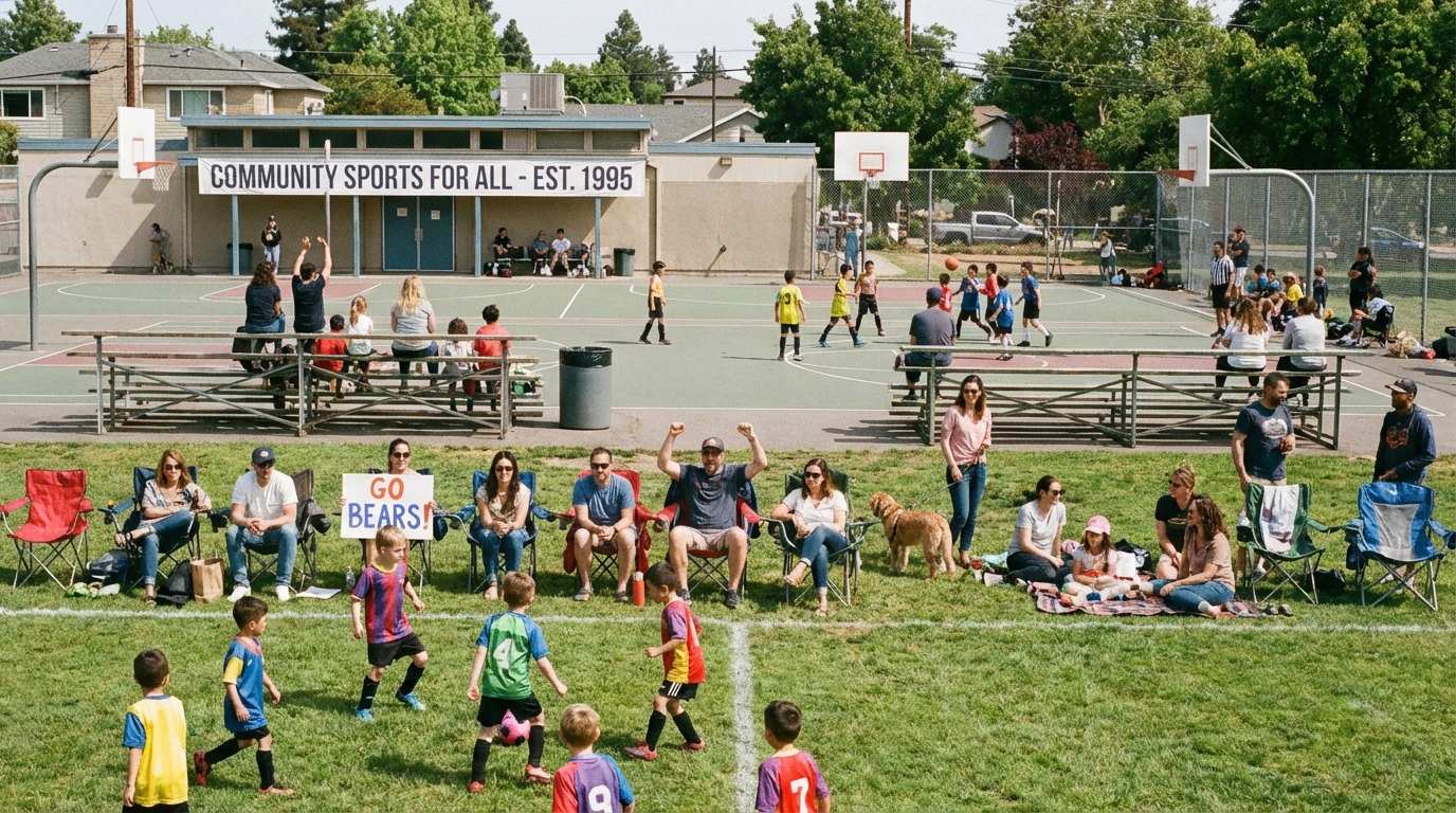 Youth team sports with parents watching - ideal use case for XbotGo Chameleon