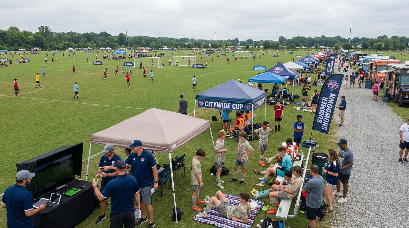 Tournament weekend with back-to-back games - ideal use case for PIX4TEAM 2