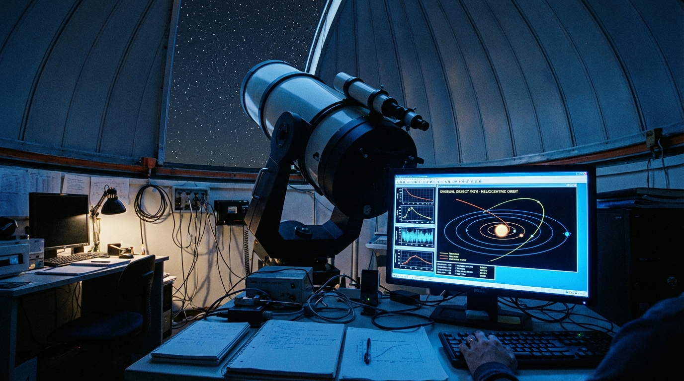 Astronomers studying 'Oumuamua's unusual trajectory