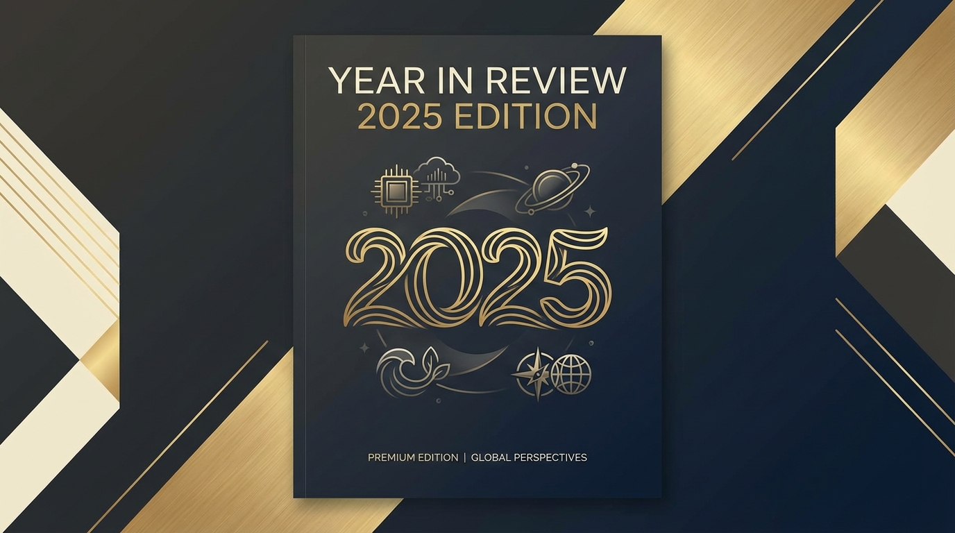 2025 Year in Review hero illustration