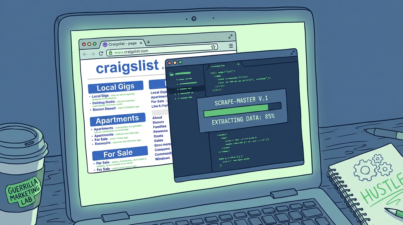 Technical illustration of growth hacking strategies